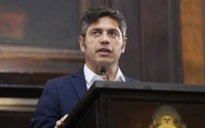 Kicillof: “A los trabajadores les digo: no son ustedes, es el rumbo económico de un Gobierno nacional que los abandona»