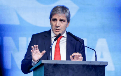 Caputo ratificó el rumbo económico y aseguró que continuará la baja de la inflación