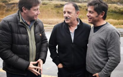 Kicillof lidera vigilia por Malvinas en Tierra del Fuego sin Villarruel