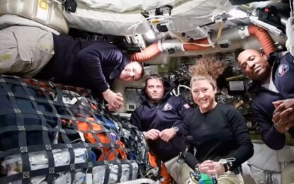 «Estamos a mitad de camino hacia la luna», el festejado mensaje de los astronautas de Artemis II hacia la NASA