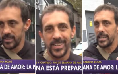 José Chatruc rompió el silencio tras su fin de semana romántico con Sabrina Rojas: “Soy un suertudo»