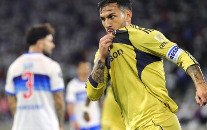 Leandro Paredes y un debut completo en la Copa Libertadores: empujones, amarilla y un golazo a los 15 minutos para alegría de Boca