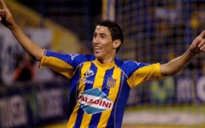 Ángel Di María, otro campeón del mundo cara a cara con la Copa Libertadores: debuta con Rosario Central 20 años después de su primer partido