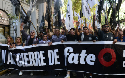 FATE: vence el plazo judicial para pagar los salarios, pero la empresa dice que apelará
