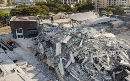 Impactante demolición en Miami: en sólo 20 segundos desapareció el icónico hotel Mandarin Oriental