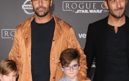 Cómo se ven hoy los hijos de Ricky Martin: Matteo y Valentino, quienes lo acompañan en sus shows en la Argentina