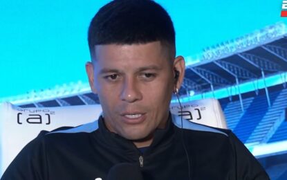 Marcos Rojo habló tras la expulsión con River y le pidió perdón a Racing pero se quejó: «Cuando me equivoco yo, todos piden mi cabeza»