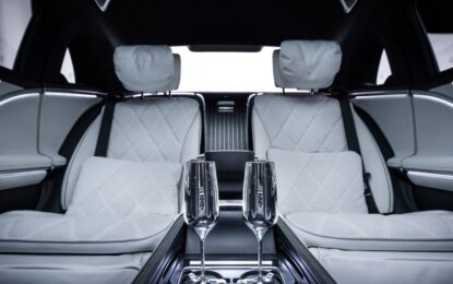 Llega a la Argentina una marca de autos de ultra lujo: masajes de piedras calientes y aromatización con notas de vainilla y jazmín