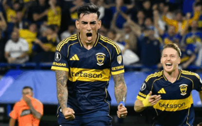 Boca aplastó 3-0 a Barcelona de Ecuador en La Bombonera con lesión de Marchesín
