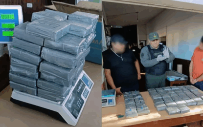 Familia detenida con 23 kilos de cocaína en doble fondo de auto en Ruta 34