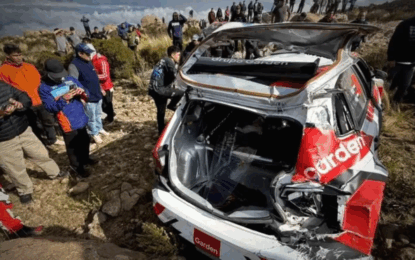 Espectador muere atropellado en Rally Sudamericano en Córdoba