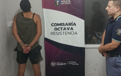 Chaco: detuvieron a un hombre que se emborrachó en su casa y tomó de rehén a su hijo de apenas tres años