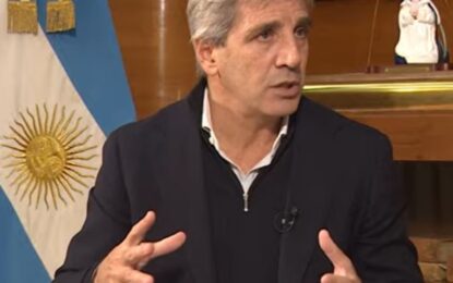 Luis Caputo, contra los empresarios: «Querían desorden macroeconómico para cobrar lo que quisieran»