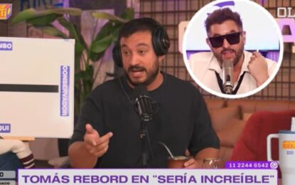 Tomás Rebord reavivó la interna del streaming y apuntó contra Guille Aquino: «Piró con mi familia»