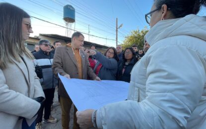Crisis del agua en el barrio Zampa: la Justicia realizó una inspección ocular
