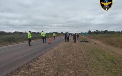 Trágico accidente en la Ruta Provincial N° 4 deja un fallecido en Colonia Aborigen