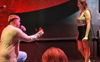 Le propuso matrimonio en pleno show de Daniel Agostini y la respuesta asombró a todos