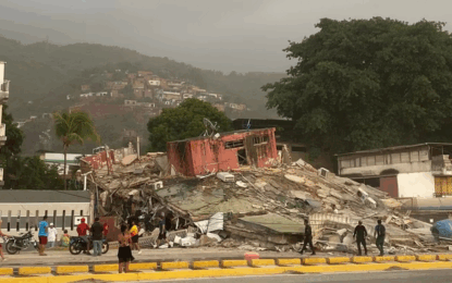 Dos fuertes terremotos sacuden Venezuela con colapsos y evacuaciones