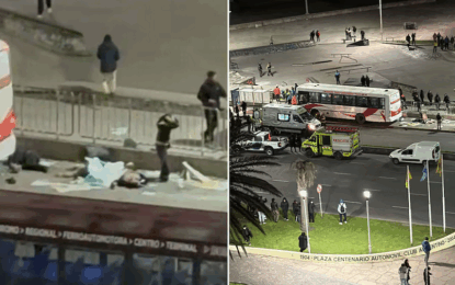 Mujer muere y varios heridos tras colectivo perder control en Mar del Plata
