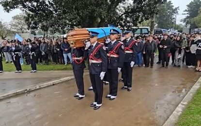 Tucumán despidió al agente Rodolfo Manfredi en un emotivo acto de honor