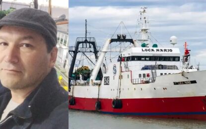 Desesperada búsqueda de un pescador que desapareció en el mar en Santa Cruz: «Estaba feo para salir»