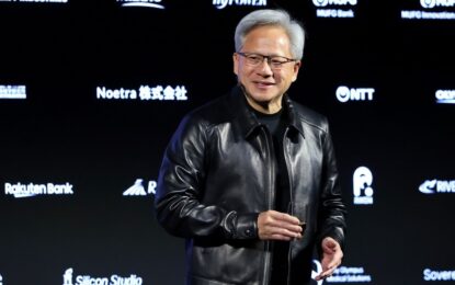 Por qué una campera de cuero del CEO de Nvidia acaba de venderse por casi un millón de dólares