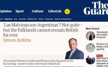 «No pueden ser británicas para siempre»: el diario inglés The Guardian pidió que el Reino Unido retome las negociaciones con Argentina por las Malvinas