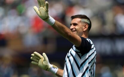 Se filtró el discurso de Dibu Martínez en el entretiempo de la final del Mundial: «Vamos para adelante, para atrás juegan los…»