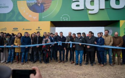 Zdero inauguró Agronea 2026 y reafirmó el apoyo al campo