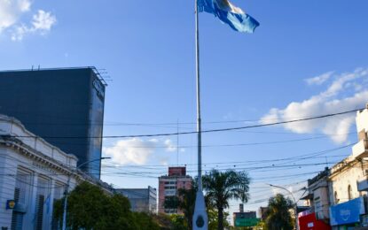 Homenaje de Resistencia a la Patria en el aniversario de la Independencia