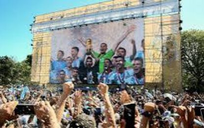 Bienal de Esculturas: El Mundial no tendrá pantalla gigante en el predio