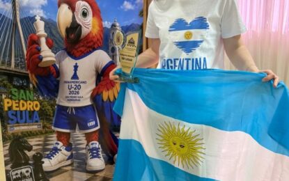 Candela Francisco Guecamburu, campeona panamericana Sub 20 entre 61 varones: «Tuve mucha valentía y fe al jugar»