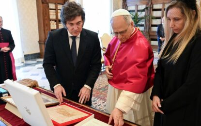 Con Karina Milei a la cabeza, el Gobierno comienza esta semana a organizar la visita del papa León XIV