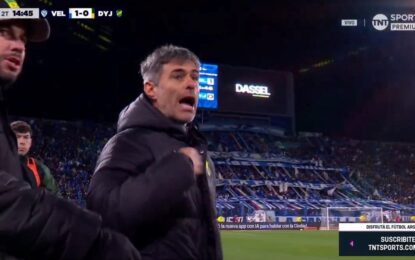 Guillermo Barros Schelotto tomó del cuello a Vaccari y volaron piñas: bochornoso final en Vélez vs Defensa y Justicia