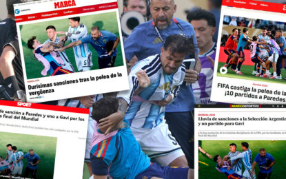 «La pelea de la vergüenza» y «FIFA Fury»: qué dijeron los diarios del mundo sobre el castigo a la Selección tras el Mundial 2026