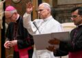 En la previa a su viaje a la Argentina, el Papa León XIV recibió al arzobispo de Luján en el Vaticano
