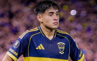 Máxima preocupación en Boca: Tomás Aranda no terminó la práctica y temen una grave lesión