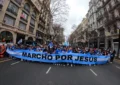 Buenos Aires vivió el regreso de «Marcho por Jesús» tras nueve años con una masiva convocatoria en el centro porteño