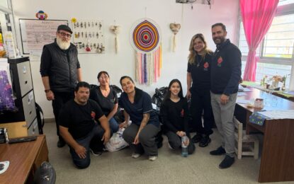 Solidaridad en marcha: integrantes del «Arde Tu Corazón» entregaron donaciones al Pequeño Hogar N° 1