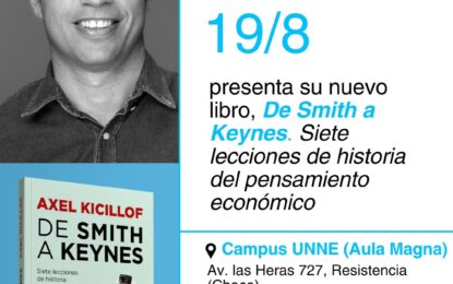 Axel Kicillof visita el Chaco para presentar su libro de economía y despliega agenda política en la región
