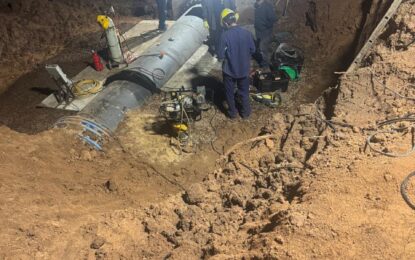 Sameep anunció que el servicio de agua potable se restablecerá este miércoles en Sáenz Peña