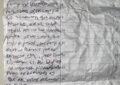 Una carta clave en la causa por la muerte de Julián Álvarez Guardia