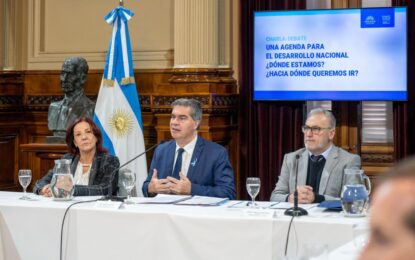 Voces en la cámara alta contra la crisis productiva