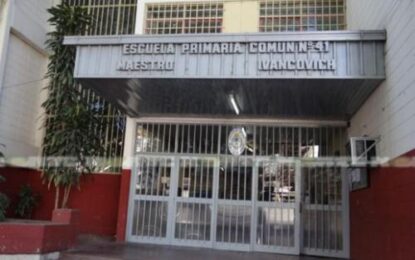Separaron preventivamente a un profesor de la Escuela Primaria N° 41 tras la denuncia de tutores por presuntos maltratos