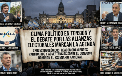 Clima político en tensión y el debate por las alianzas electorales marcan la agenda