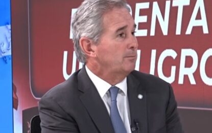 Mensaje de Quirno a las empresas que operan en Malvinas: «Van a tener que decidir si apostar por un lugar donde están haciendo actividades ilegales en un terreno disputado»