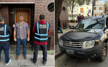 Tenía una condena por amenazas, circulaba en un patrullero trucho y llevaba un arsenal: detuvieron a un hombre que se hacía pasar por policía
