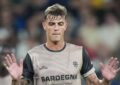 El hijo de Paolo Maldini, en el ojo de la tormenta en Italia: del gol para el Cagliari al supuesto positivo por alcohol tras un accidente de tránsito