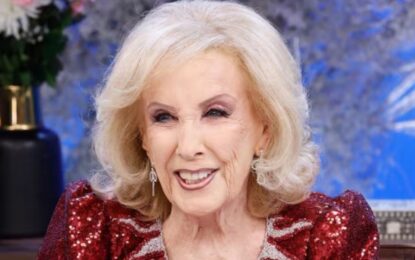 Mirtha Legrand recibió el alta y continuará su recuperación en su casa