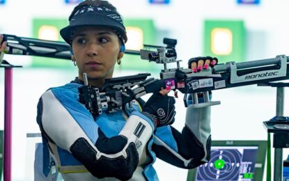 La angustia de Fernanda Russo que volvió a ganar el oro en tiro y dejó un reclamo por el financiamiento al deporte: “Ganamos con el corazón, pero necesitamos plata”
